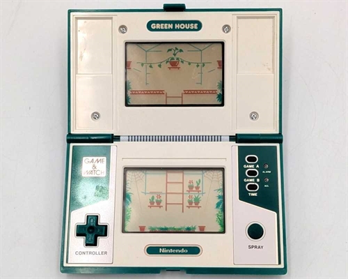 Green House - Game and Watch - Komplet i æske (B Grade) (Genbrug)